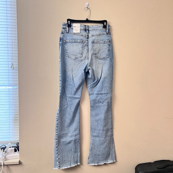 INC I Heart Denim Fashion Basics High Rise Flare Jeans Size 6 (6/28) - Picture 3 of 3